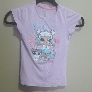 L.O.L. Surprise! Pink Kids T-Shirt Size Medium